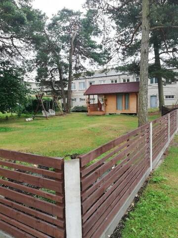 Фото номера Двухместный номер с 1 кроватью и террасой Кемпинги Piejūras namiņš г. Колка 18
